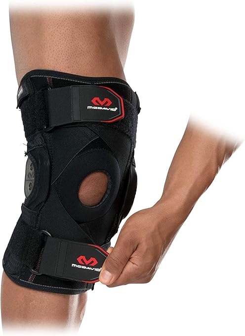 Mcdavid - 429X - Meniscus and Ligament Knee Brace - Unisex adult - Knee supports - Prevents injury and relieves pain - Secure fit - Crossfit knee braces - (429X)