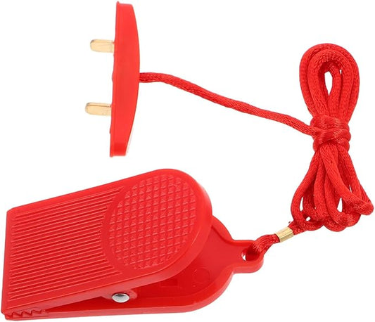 KICHOUSE Universal Treadmill Emergency Safety Key Fitness Equipment Safety Switch Lock Running Machine Stop Key