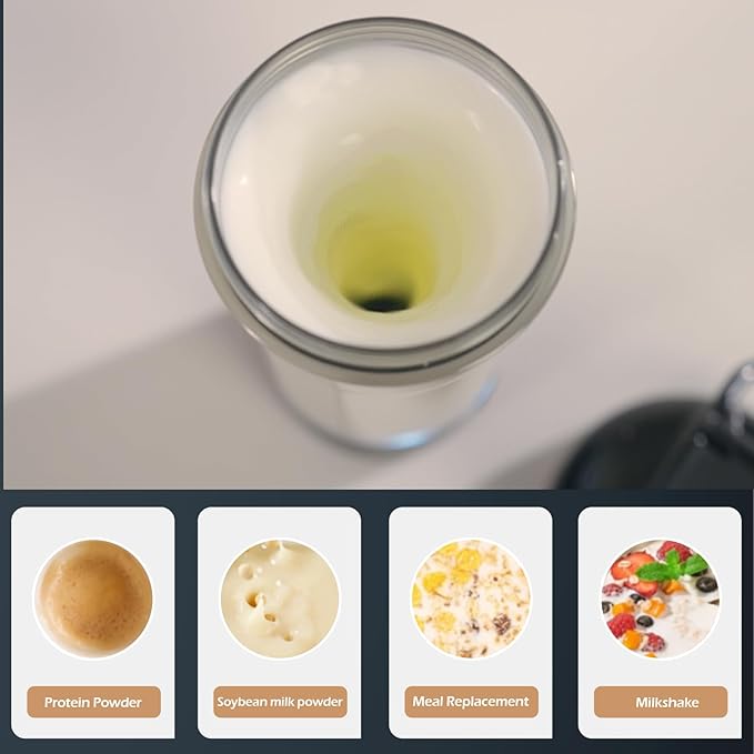 Electric Protein Shaker Bottle, 25.4 Oz Pulse Blender Bottles For Protein Mixes, | Tritan | Bpa Free| Portable Mixer Cup, Rechargeable Shake Cups And Meal Replacement Shakes(Black)