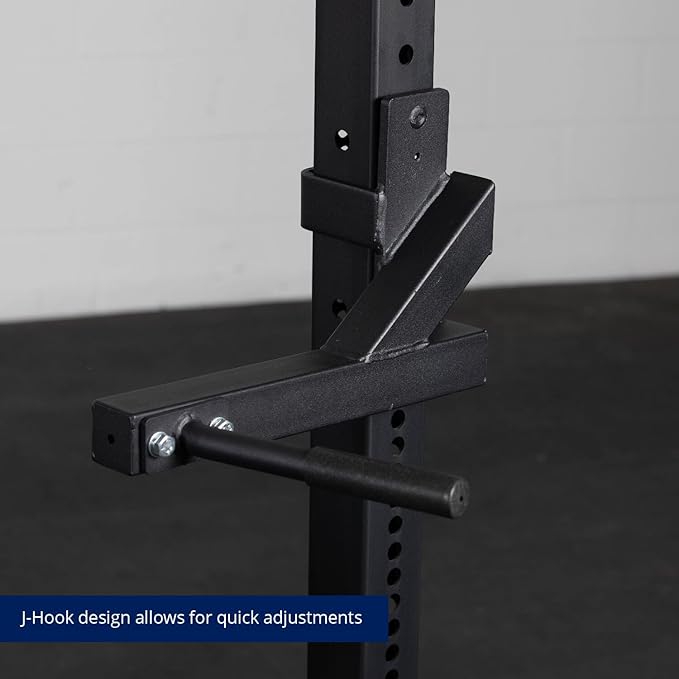 Titan Fitness X-3 Series Dip Bars, J-Hook Style Rack Mounted Dip Attachment, 880 LB Capacity, Fits 3" X 3"Tubular Steel