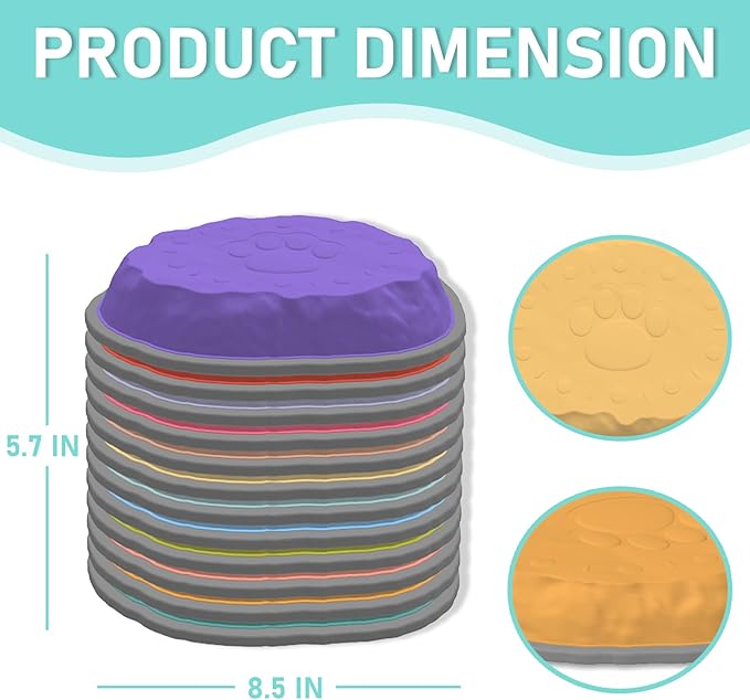 DEDOO Toddler Stepping Stones Floor is Lava Stepping Stones for Kids Balance Toys for Toddler 1-3