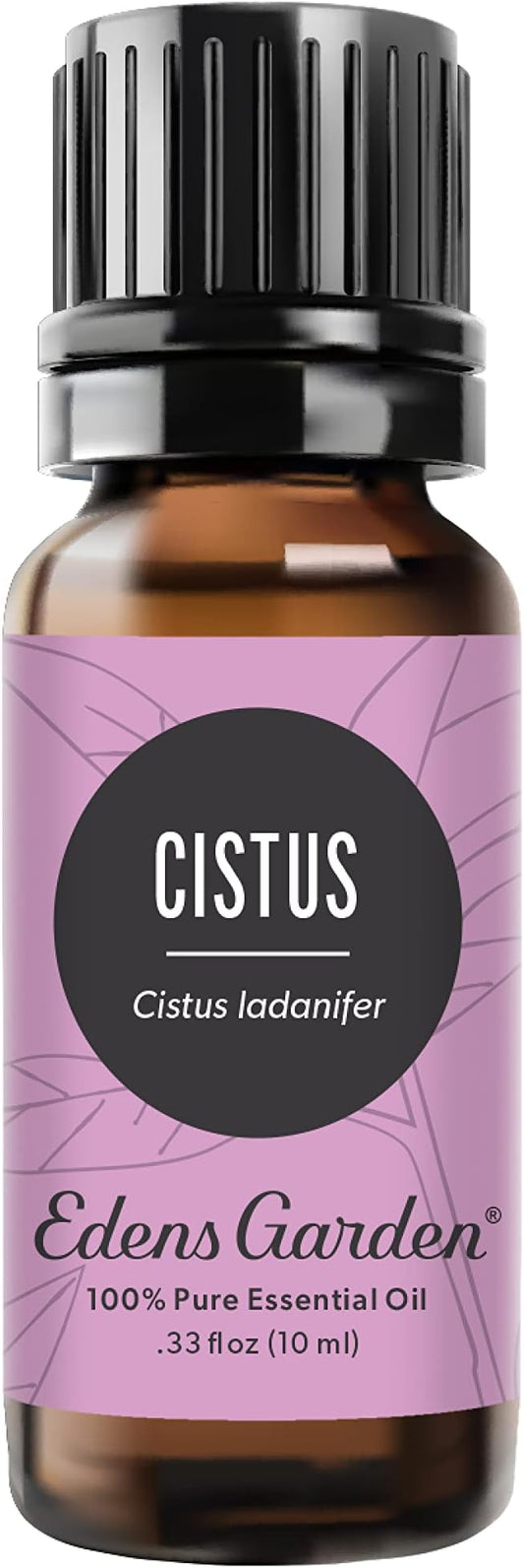 Edens Garden Cistus Essential Oil- 100% Pure Premium Grade, Undiluted, Natural, Therapeutic, Aromatherapy, The Best for Diffuser, Skin, Hair, Kid Safe 10 ml (.33 fl oz)