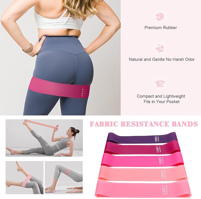 Home Pilates Essentials Kit for Women, Complete 13-in-1 Pilates Equipment Ring and Ball Set with 5 TPE Resistance Bands, Ankle Weights, 8-Shaped Pull Band, Stretch Strap and Waterproof Bag