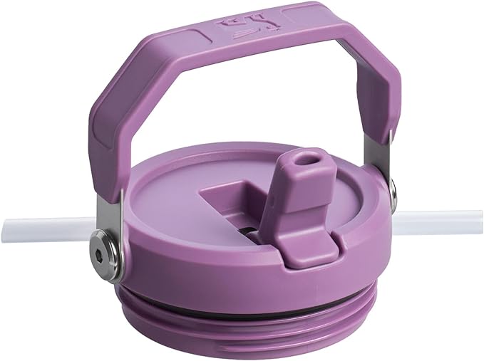 Stanley IceFlow Flip Straw Tumbler with Handle 20 oz | Twist On Lid and Flip Up Straw | Leak Resistant Water Bottle | Insulated Stainless Steel |BPA-Free | Lilac