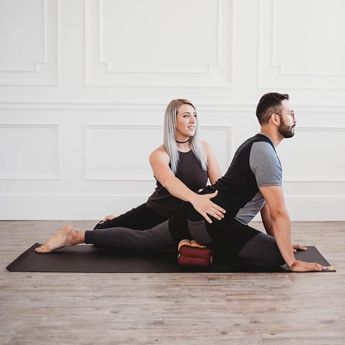 Yoga & Meditation Cushion - Organic Water-Resistant Kapok Filling, Meditation Cushion, Soft Yoga Prop