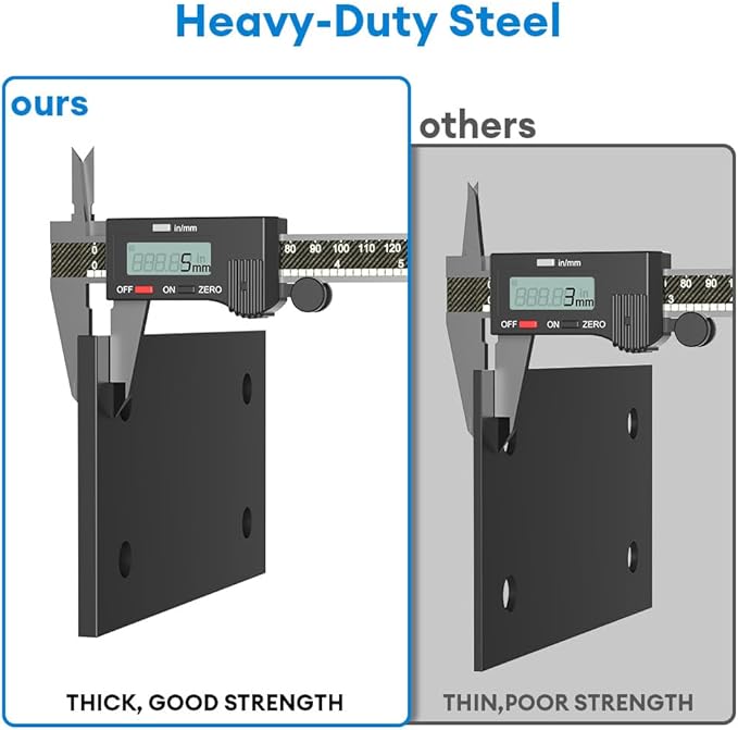 Wall Mount Pull Up Bar, Joist Mount Pull Up Bar, Beam and Rafter Mounted Chin Up Bar for Home Gym With Wood Mount and Wall Mount Screws