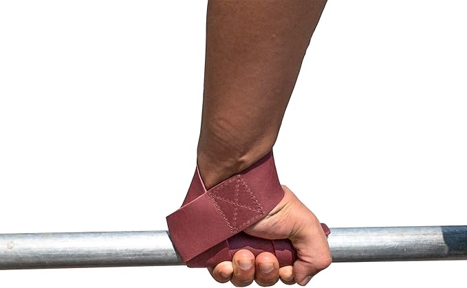 Hide & Drink, Set of 2 Lifting Wrist Straps, Bodybuilding, Sports, Gym, Fitness, Accessories, Strenght Training, Full Grain Leather, Handmade