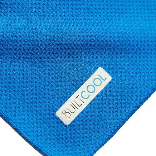 BUILTCOOL Adult Cooling Towel - Men & Women Chilly, Lightweight, Soft, Neck and Face Cooling Towel for Sport, Camping, Hunting, One Size, Sapphire, 3 Pack