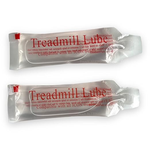 Treadmill Lubricant for Belt - 100% Silicone Treadmill Lube, Easy to Apply, Formulated for All ICON Treadmills - 0.5 oz (2 Pack)
