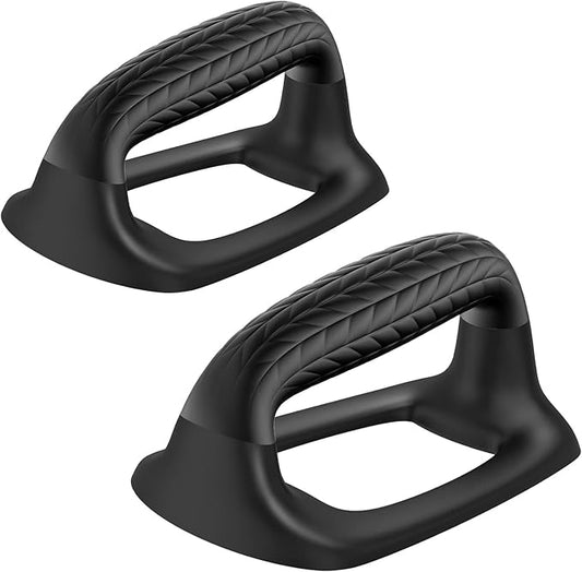 SELEWARE Push Up Bars Pushup Stands Handstand Bars, Soft Rubber Handle Provide Comfy Grip, Fit for Calisthenics, Fitness, Floor strength training, Stable and Sturdy Construction Support 500 lbs