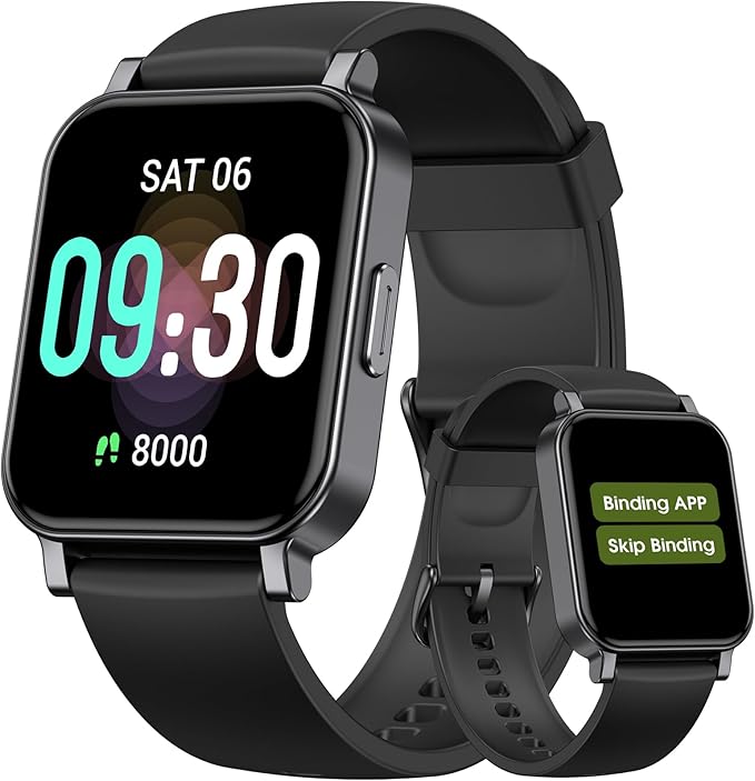 Pedometer Watch Senior Friendly No App/Phone Required, Waterproof Fitness Tracker Watch with Step Counter Calories/Sleep Tracker for Walking Running for Men Women