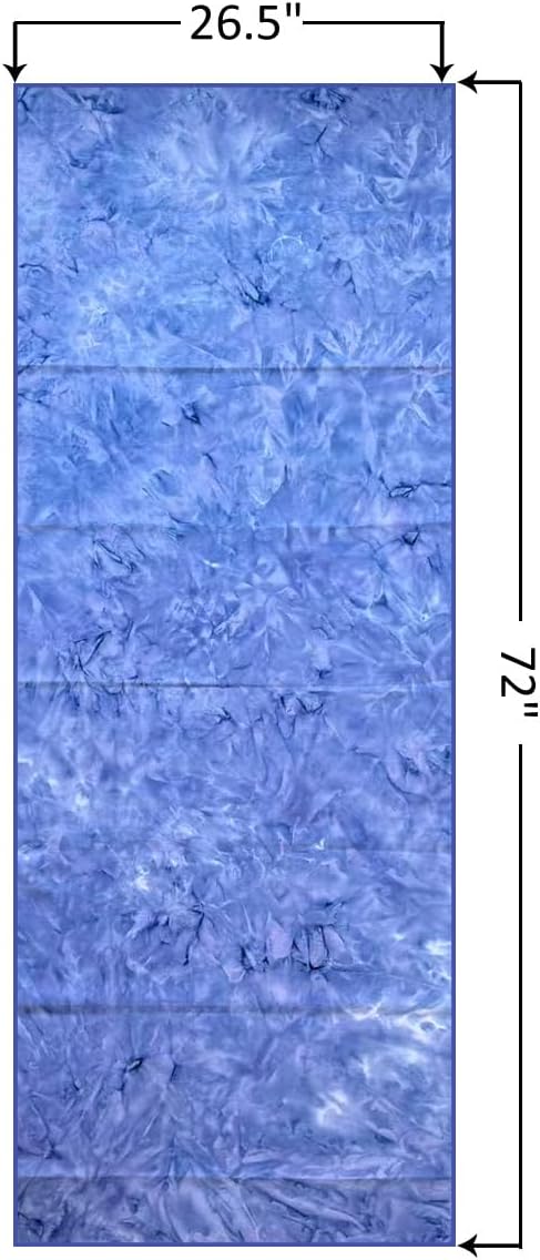 Eunzel Hot Yoga Towel Non-Slip Yoga Mat Towel Ultra-Absorbent Microfiber Towel for Hot Yoga, Pilates，Bikram and Workout 26.5"x 72"