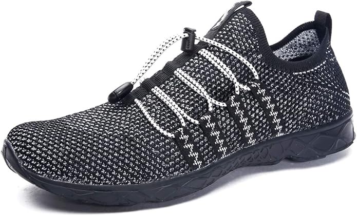 DLGJPA Men's Lightweight Quick Drying Aqua Water Shoes Athletic Sport Walking Shoes