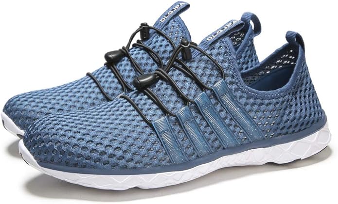 DLGJPA Men's Lightweight Quick Drying Aqua Water Shoes Athletic Sport Walking Shoes