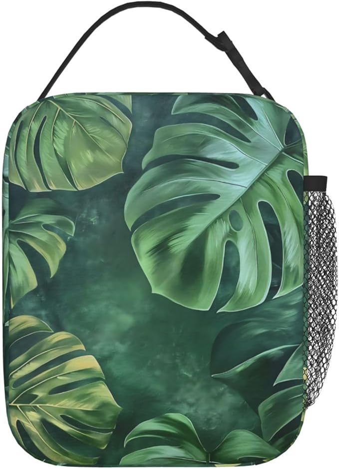 Insulated Lunch Box for Women Men, Sage Green Lunch Box Reusable Portable Lunch Bag Cooler Tote Waterproof Lunch Container for Office Picnic Work Travel Hiking