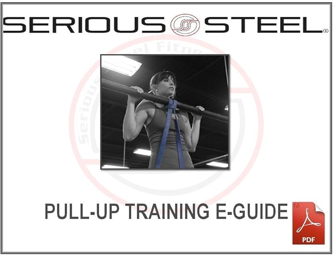 Serious Steel 41" Assisted Pull-up Band, Heavy Duty Resistance Band Sets, Stretching, Powerlifting, Resistance Training and Pull Up Assistance Bands