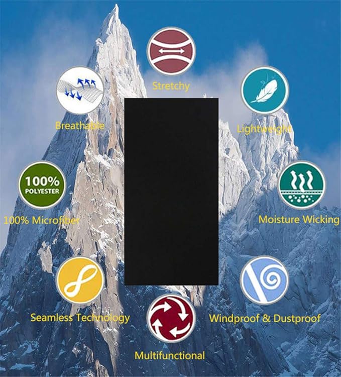 Head Wrap Headwear Headband Bandana Face Mask magic scarf for men & women