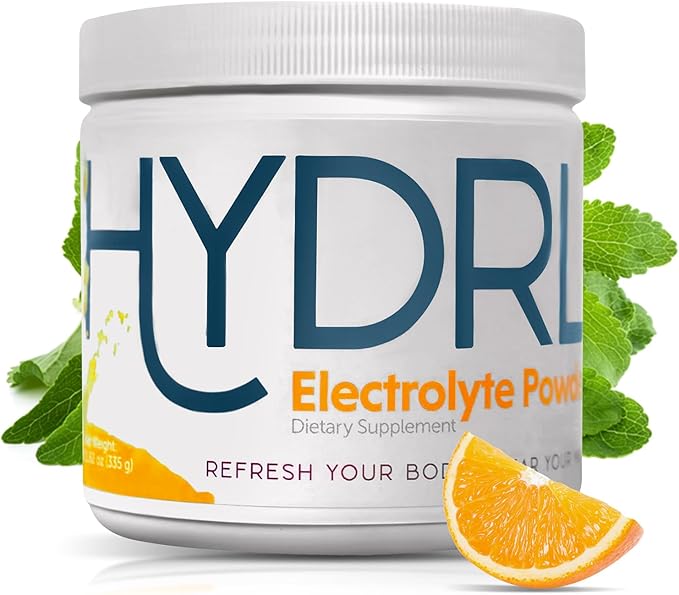 Electrolyte Hydration Powder for Keto (50 days Serving) - Mandarin Orange Electrolyte Drink Mix Hydration Powder - Low Carb - Carnivore - Potassium - Electrolyte Powder Recovery Drink - No Leg Cramps