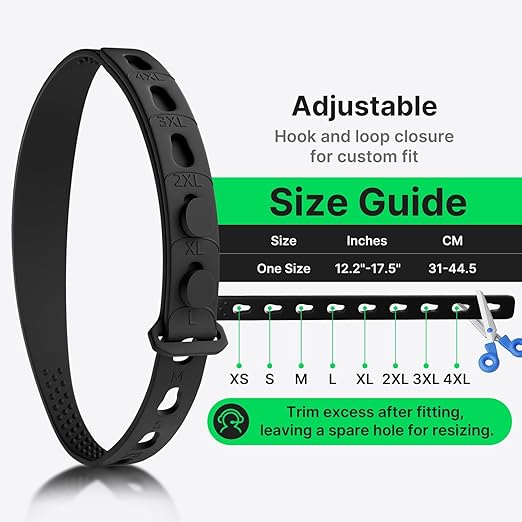 Fit Geno Knee Patellar Tendon Support Strap: 2 Pack Patella Band for Pain Relief Men Women - Adjustable Knee Brace for Basketball Osgood Schlatter Running Football Hiking 2 Pack(Black)