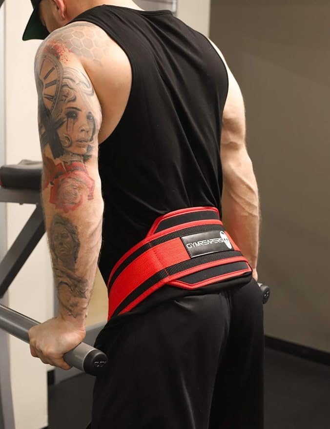 Gymreapers Dip Belt With Chain For Weightlifting, Pull Ups, Dips - Heavy Duty Steel Chain For Added Weight Training