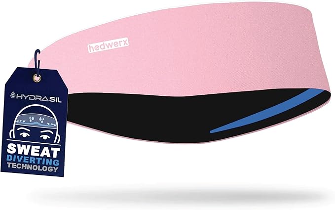 Hydra2 Headbands for Women & Men | Sweat Diverting, Hair Bands for Athletes, Gym, Cycling & Fitness | Flatweave