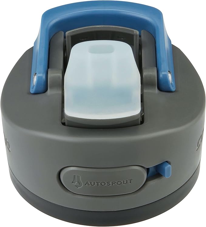 Contigo Ashland Chill 2.0, 2-Pack, 24oz, Stainless Steel with Straw and Handle, Dual Insulated for Cold and Hot Drinks, Blue Corn and Stainless Steel