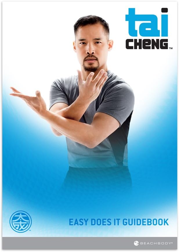 Beachbody Tai Cheng DVD Workout - Base Kit, Tai Chi Exercise Videos, Martial Arts Strength Training Guide, Includes Nutrition Food Plan, Foam Roller, Resistance Band