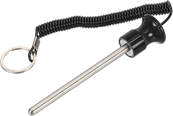 PATIKIL Weight Stack Pin, Magnetic Gym Selector Pin Universal Weight Stack Replacement with Pull Rope for Home Commercial