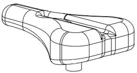 Bottom Seat Pad 1000442990 Works with IC7.9 - FC062 Stationary Bike