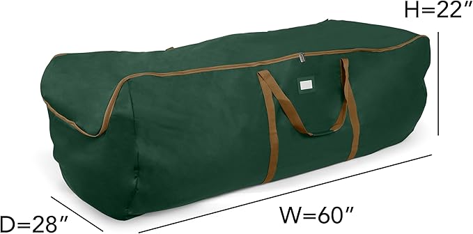 Covermates Keepsakes - Storage Duffel Bag - Heavy Duty Polyester - Reinforced Handles - Closet Storage, Green