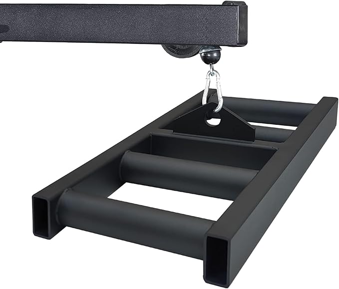 Cable Pulley Wide Grip LAT tricep Rope Pull Down up T bar Row Back Training Exercise Workout Machine attachments Double d Handles for Gym Home