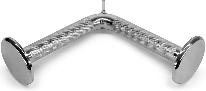 Yes4All Cable Machine Attachment, Row Handles, Tricep Rope, Straight Bar, V Bar, LAT Pulldown Accessories Load 880 LB for Home Gym