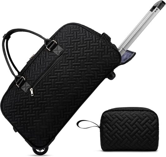 Duffle Bag for Travel, Weekender Bag with Shoe Compartment, Carry On Overnight Bag for Women with Toiletry Bag, Gym Bag with Wet Pocket, Hospital Bags for Labor and Delivery Beige