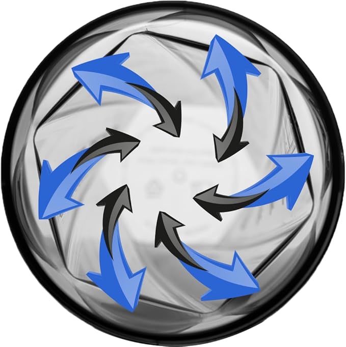 HELIMIX 1.5 Vortex Blender Shaker Bottle Holds Upto 20oz | No Blending Ball or Whisk | USA Made | Portable Pre Workout Whey Protein Drink Shaker Cup | Mixes Cocktails Smoothies Shakes | Top Rack Safe