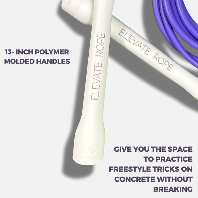 Professional Speed Rope - 3m Adjustable Skipping rope, 5mm PVC with Nylon Core for Cardio, Double Unders & Crossfit - Durable Jump Rope Used for Indoor/Outdoor Training.