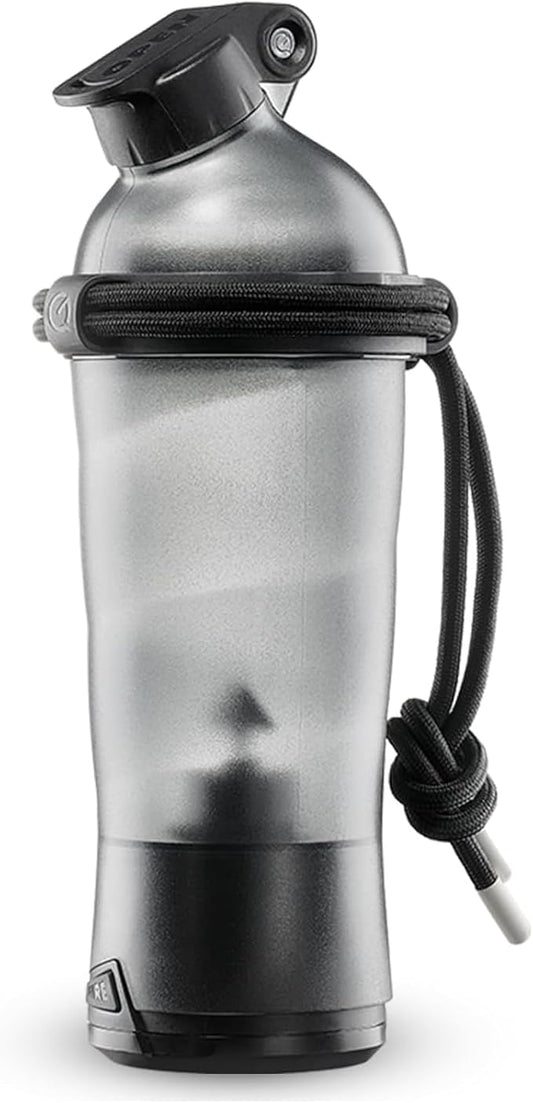 Electric Protein Shaker Bottle, 18.6 oz Blender Bottles For Protein Mixes, | Tritan | BPA Free| Portable Mixer Cup, Rechargeable Shake Cups And Meal Replacement Shakes(Black)