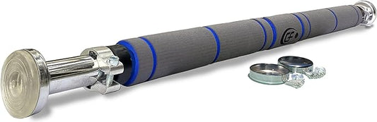 Garren Fitness Maximiza Pull Up Bar for Doorway - 27 to 39 Inches Adjustable Width Pullup Bar/Chin up Bar with 3 Sets of Screw-in Heavy-Duty Door-Mounts