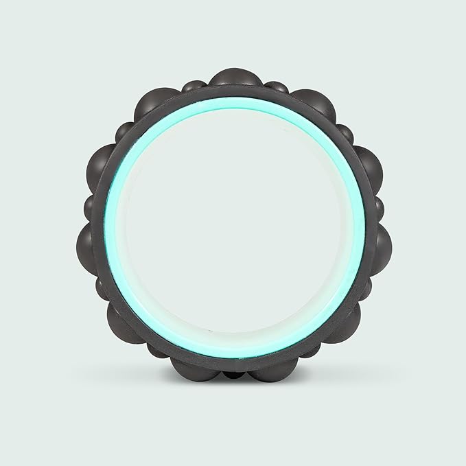 Chirp Wheel XR Knot Kneader - Firm Massage Roller, Shiatsu Thumb Massage, Muscle Release Tool for Knots &Tension Relief | High Density Foam for Physical Therapy & Relaxation, 500lbs Capacity, 6" Mint