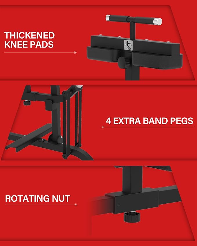 HVO Seated Calf Raise Machine: Calf Machine Home Gym Calf Workout Machine Leg Training and Exercise