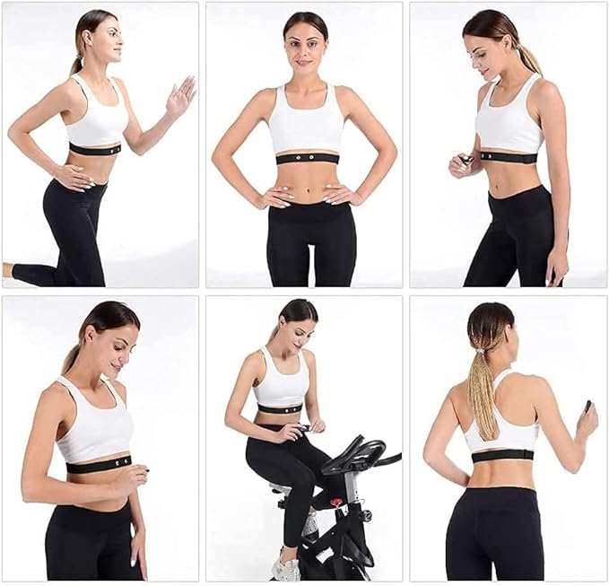 Compatible with SUUNTO Smart Heart Rate Belt Soft Adjustable Heart Rate Monitor Replacement Chest Strap