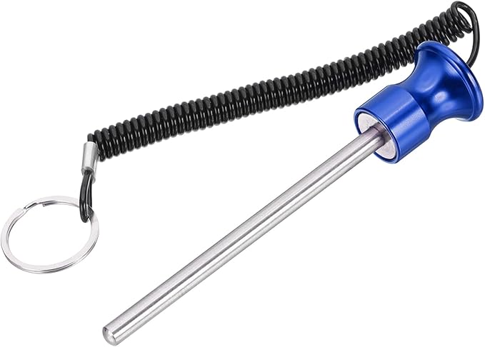 PATIKIL Weight Stack Pin, Magnetic Gym Selector Pin Universal Weight Stack Replacement with Pull Rope for Home Commercial