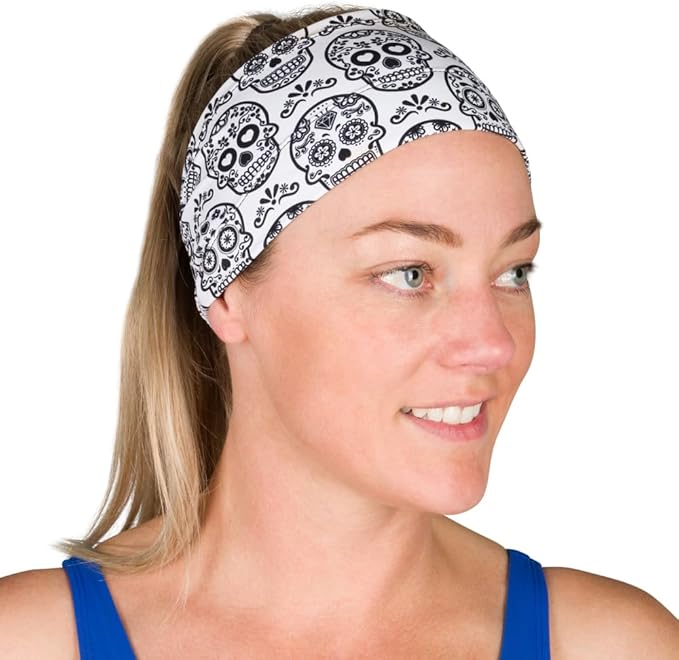 Halo Headband Bandit - 4" Wide Pullover Sweatband for Both Women and Men