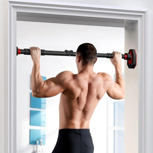 Mipcase Doorway Pull Up Bar, Adjustable Strength Training Bar Portable Gym Equipment for Home Fitness