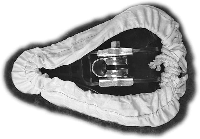 Secure Fit Sheepskin Bicycle Seat Cover - Engel