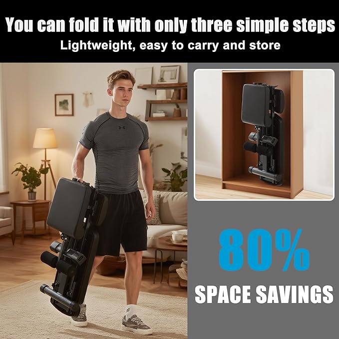 BARWING 2025 Upgraded Adjustable Weight Bench for Home Gym,800LBS,700LBS,Foldable Incline Workout Bench for Full Body Workout Easy Assembly