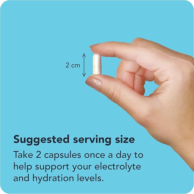 Vitamin Bounty Recover On Keto Electrolytes - Keto Supplements, Electrolytes Pills, Electrolyte Supplement, Keto Vitamins, Sugar Free Hydration, Boost Energy, GLP 1 Support- 60 Capsules