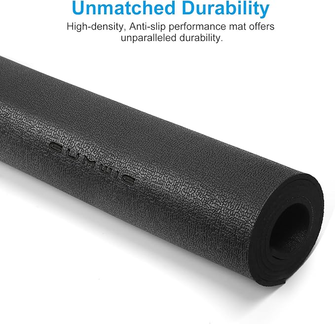 Exercise Equipment Mat for Home Gym to Protect Carpet,60"x30" with 2 Pcs for Yoga Training Matt,Suit for Treadmill Walking pad,Rower Machine,Elliptical,Workout or Fitness GUMWIG