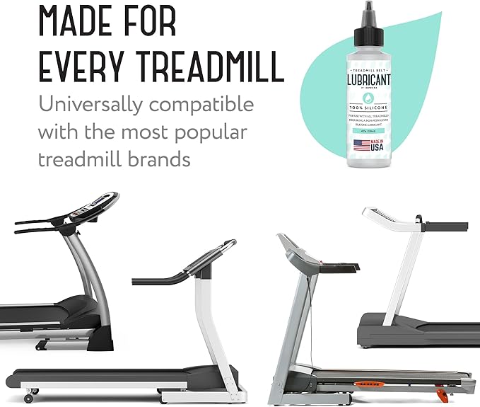 IMPRESA 100% Silicone Treadmill Lubricant / Treadmill Lube - Easy to Apply Treadmill Belt Lubrication Oil - Made in The USA - by Impresa Products