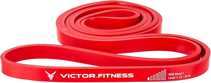 Rise Bands Heavy-Duty Exercise Resistance Band for Physical Therapy, Fitness, Muscle Development, Rehab, Mobility, Stretching, and More