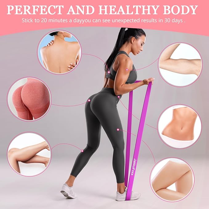 Resistance Bands,Pull Up Bands,Stretching Assist Bands Set for Men & WomenPortable Exercise, Muscle Training,Physical Therapy,Exercise Workout Bands for Working Out